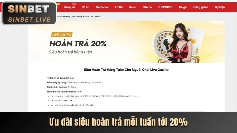 Giải thưởng cao tại 365bet